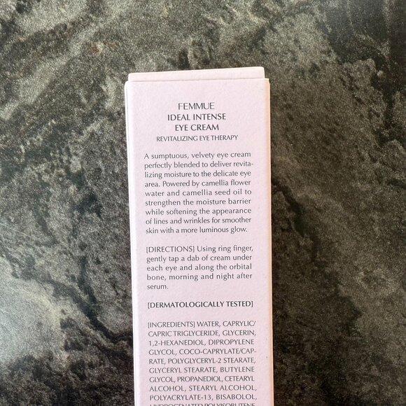 Femmue Ideal Intense Eye Cream Full Size 20g Revitalizing Eye Therapy Hydrate - Picture 3 of 8